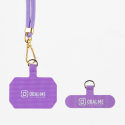 OBAL:ME NeckTag Allure Rope for Mobile Phone Purple OBAL:ME NeckTag Allure Rope for Mobile Phone Purple