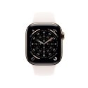 Apple Watch Series 11 GPS + Cellular 42mm Gold Titanium Case with Light Blush Sport Band - M/L Apple Watch Series 11 GPS + Cellular 42mm Gold Titanium Case with Light Blush Sport Band - M/L
