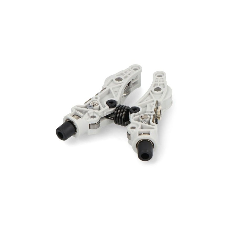 Double gear extruder drive gears with heating filament sensor, designed for Bambu Lab H2D series printers. – 2