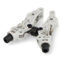 Double gear extruder drive gears with heating filament sensor, designed for Bambu Lab H2D series printers. Double gear extruder drive gears with heating filament sensor, designed for Bambu Lab H2D series printers.