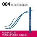 Bourjois SLIM LINER veekindel silmapliiats 004-Electric Sinine 1 tk Bourjois SLIM LINER veekindel silmapliiats 004-Electric Sinine 1 tk