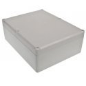 Plastikkotelo Kradex Z90J vaaleanharmaa 225x175x80mm Plastikkotelo Kradex Z90J vaaleanharmaa 225x175x80mm