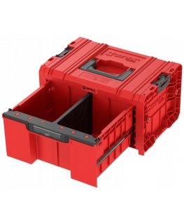 Q-Brick QBRICK PRO työkalulaatikko laatikolla 2.0 EXPERT Punainen