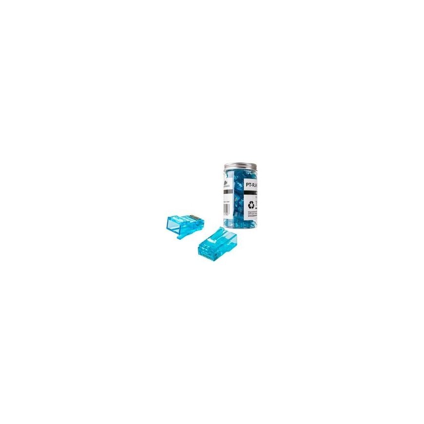 Spacetronik RJ45 pistik, kategooria 6 UTP PT-RJ456UB-1, 100 tk.