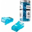 Spacetronik RJ45 pistik, kategooria 6 UTP PT-RJ456UB-1, 100 tk. Spacetronik RJ45 pistik, kategooria 6 UTP PT-RJ456UB-1, 100 tk.