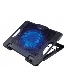 C-TECH CLP-S100 подставка с охлаждением для ноутбука 43,9 cm (17.3") 1000 RPM Черный