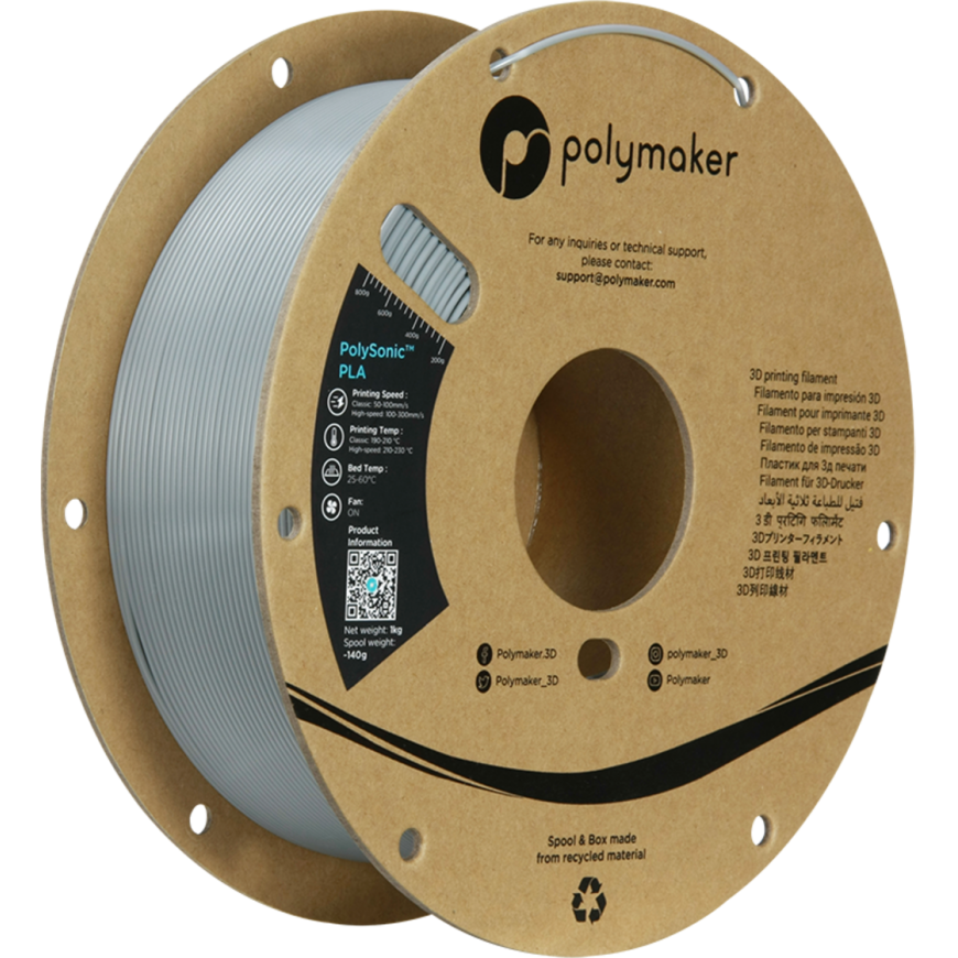 Copymaster3D Turbo PLA 1.75mm 1kg - Raudona
