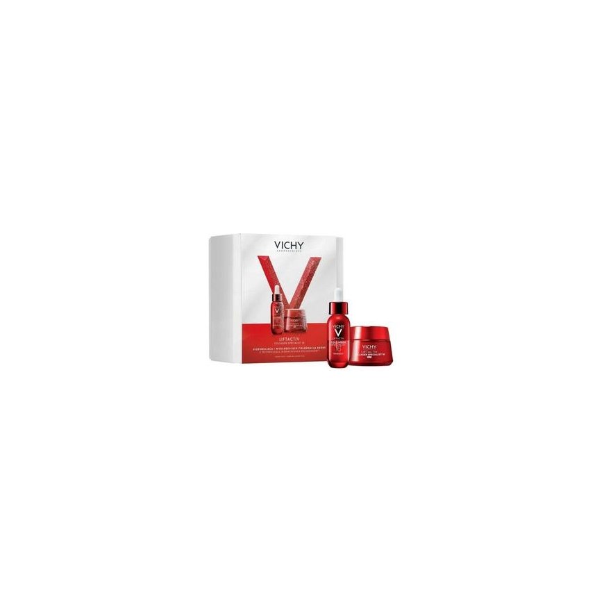 Vichy „Liftactiv Collagen Specialist“ 16 kapsuli komplekt päevasolekuks kreemile (50 ml) + näoserumile (30 ml) – 2