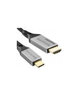 Кабель USB-C 3.1 HDMI 4K Spacetronik KCH-SPA020 2м