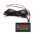 OEM Skydinis thermometer with probe – DC 4-28V – 55 ~ + 120°C – Two channels – Red/Green OEM Skydinis thermometer with probe – DC 4-28V – 55 ~ + 120°C – Two channels – Red/Green