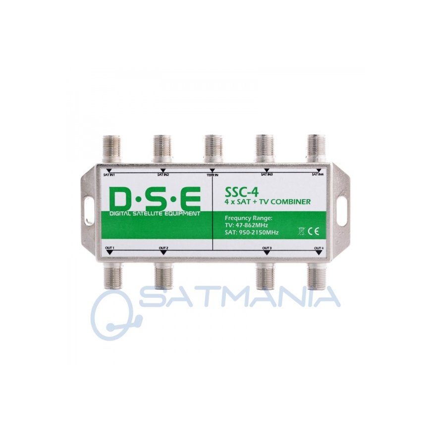 Sumatorius RTV/SAT x4 DSE SSC4 quadai