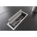Goobay 65558 HDMI-kaapeli 10 m HDMI-tyyppi A (vakio) musta, Harmaa