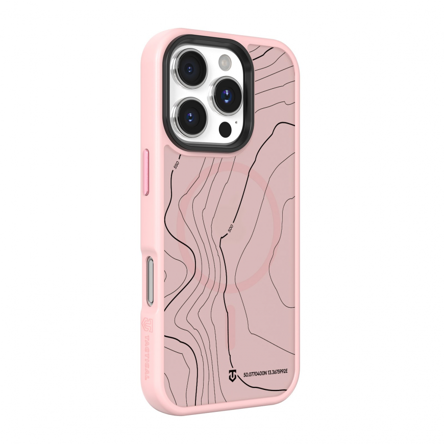Tactical MagForce Hyperstealth Sika Cover for iPhone 16 Pro Pink