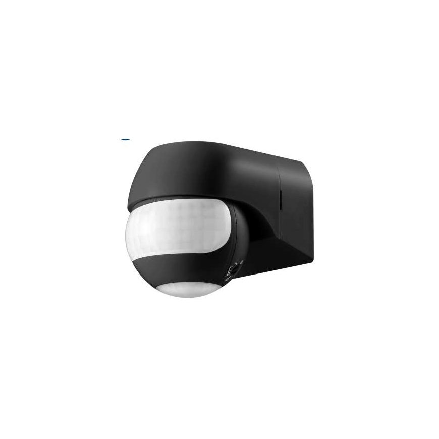 Orno Motion Sensor 180° IP44, 800W, max 15m, mini, black