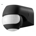 Orno Judesio jutiklis 180° IP44, 800W, max 15m, mini, must. Orno Judesio jutiklis 180° IP44, 800W, max 15m, mini, must.