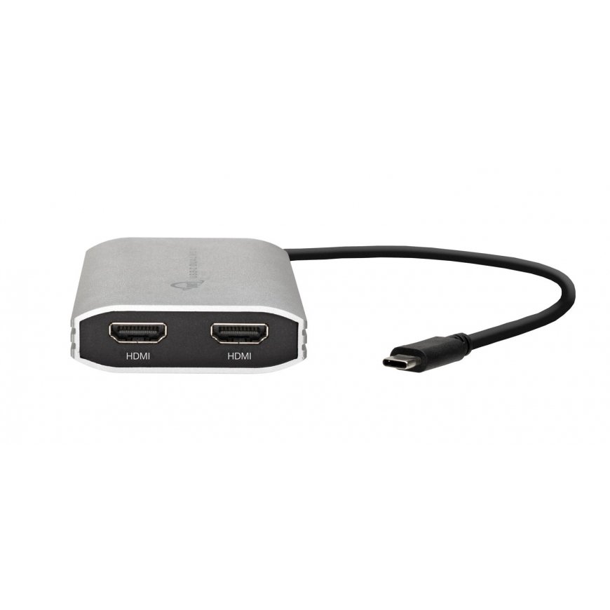 OWC CADPDL2HDMI USB grafiikka-adapteri 3840 x 2160 pikseliä Hopea – 3