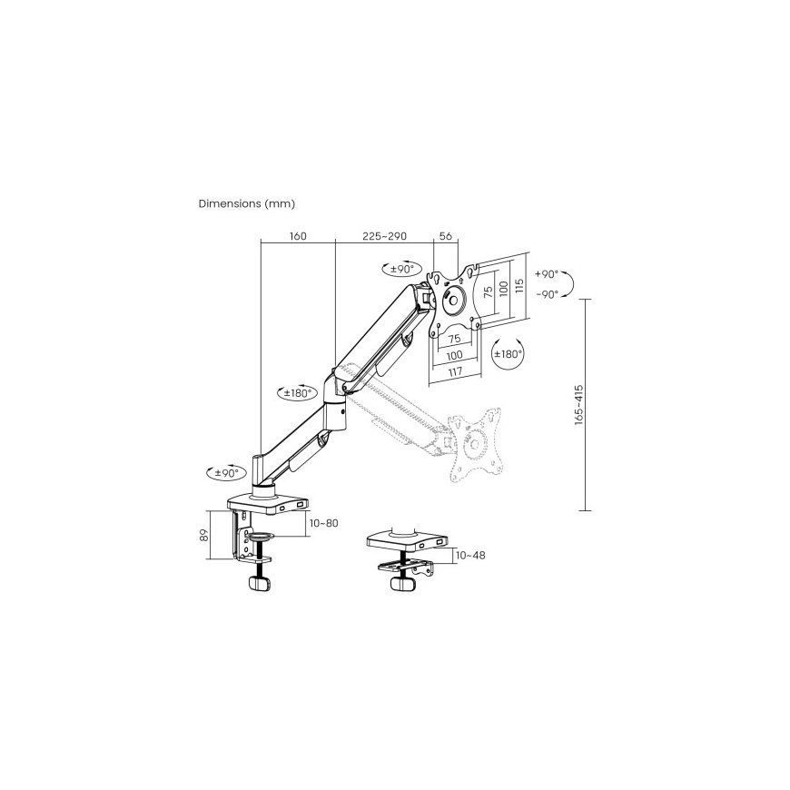 Spacetronik Monitoriteline SPAE111