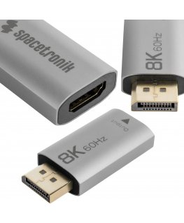 Адаптер Spacetronik DisplayPort на HDMI SPU-A34
