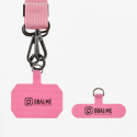 OBAL:ME NeckTag Ribbon Rope for Mobile Phone Pink OBAL:ME NeckTag Ribbon Rope for Mobile Phone Pink