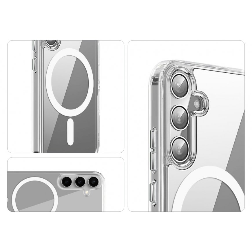 iPhone 16 Pro Max Hybrid Case with MagSafe Transparent
