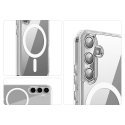 iPhone 16 Pro Max hibridinis dėklas su MagSafe, skaidrus iPhone 16 Pro Max hibridinis dėklas su MagSafe, skaidrus