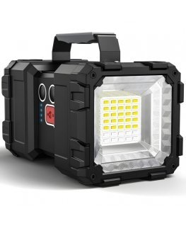 Retoo Įkraunamas taktinis prožektorius 46 LED 1000 lm