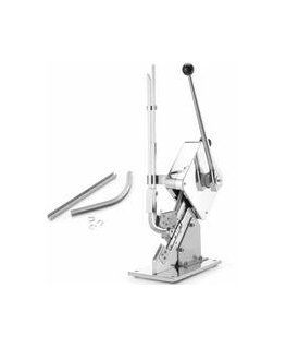 Bag cutting machine for sausage casings and cold beet soup + clips 1000 pcs. - Hendi 265116