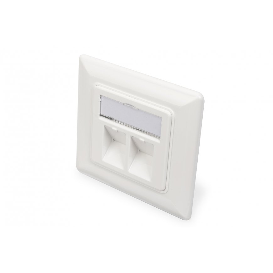 Digitus DN-93801-1 pistikupesa RJ-45 Valge
