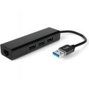 Spacetronik Multiport USB su 3 USB + RJ45 SPU-M06 sidabrinis Spacetronik Multiport USB su 3 USB + RJ45 SPU-M06 sidabrinis