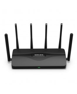Mercusys MR47BE беспроводной маршрутизатор 2.5 Gigabit Ethernet Трехдиапазонный (2,4 ГГц / 5 ГГц / 6 ГГц) Черный