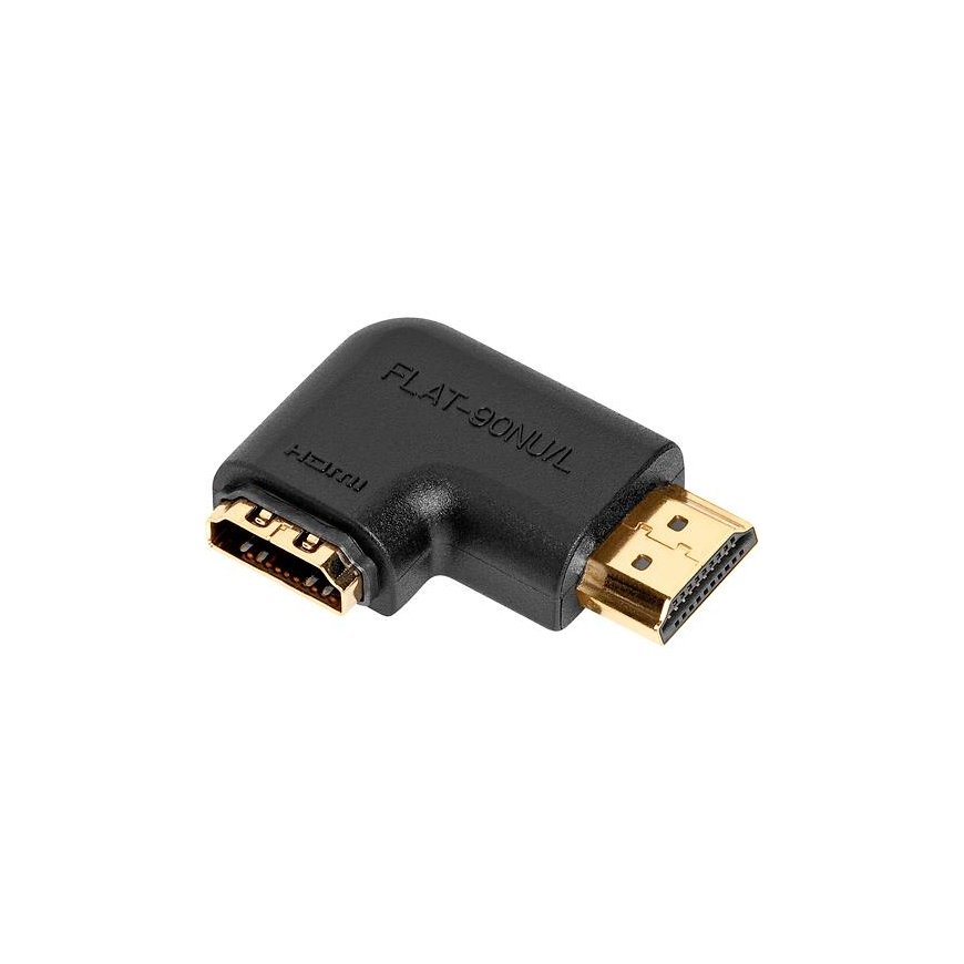 AudioQuest 69-056-01 kabeļu spraudņu pāreja HDMI Melns