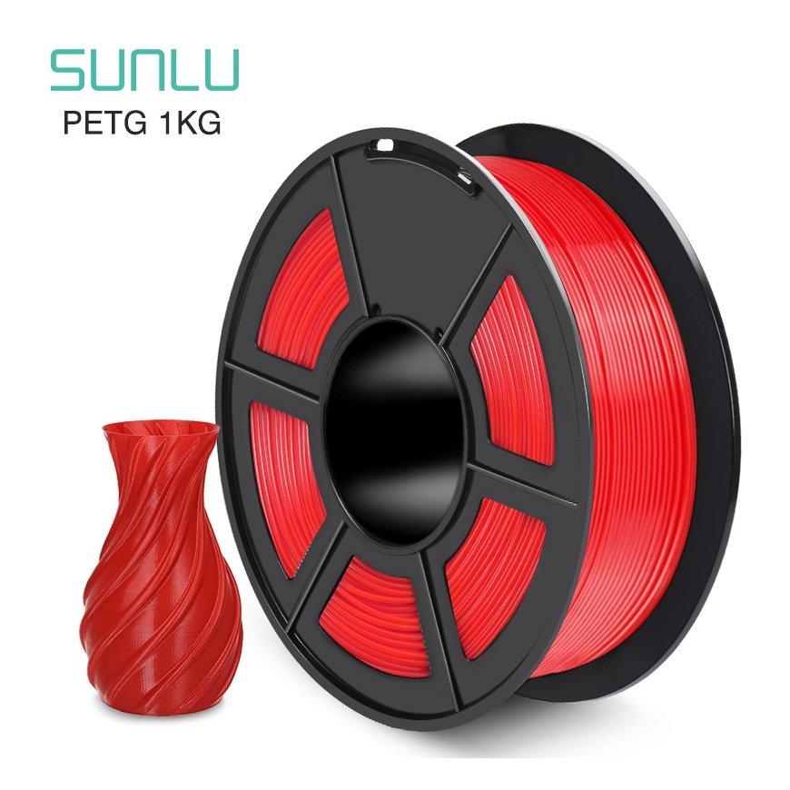Sunlu PETG нить - 1.75 мм - 1 кг Красный