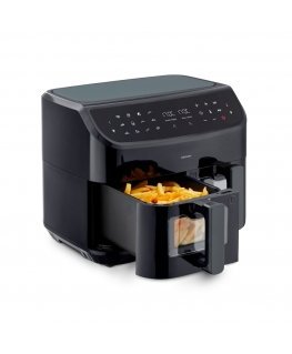 MEDION LIFE P20 Double 8.7 L 2600 W Hot air fryer Black