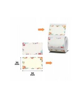Label Series B Niimbot 50x30 mm 230 pcs floral