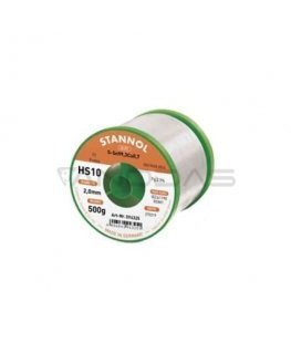 Lydmetāls Sn99.3Cu0.7 2.0mm 500g ar flīsu Stannol