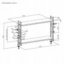 Spacetronik SPB-120WW 140 tabletop extension Spacetronik SPB-120WW 140 tabletop extension