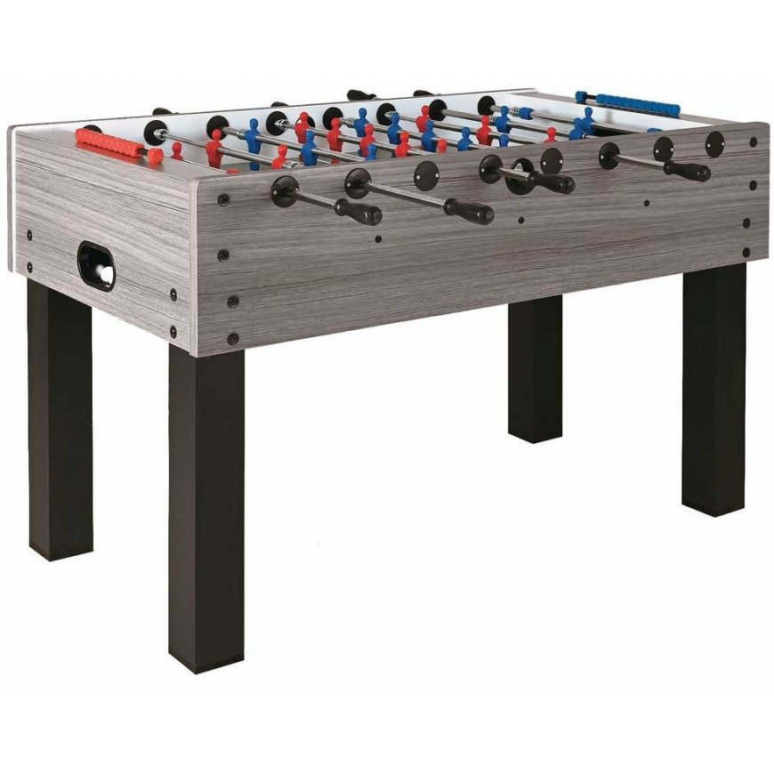 Futbolo Futbola galds F-100 pelēks ozols