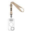 OBAL:ME NeckTag Ribbon Rope for Mobile Phone Ivory OBAL:ME NeckTag Ribbon Rope for Mobile Phone Ivory