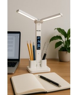 Blow LED Desk Lamp LB-24 with Clock