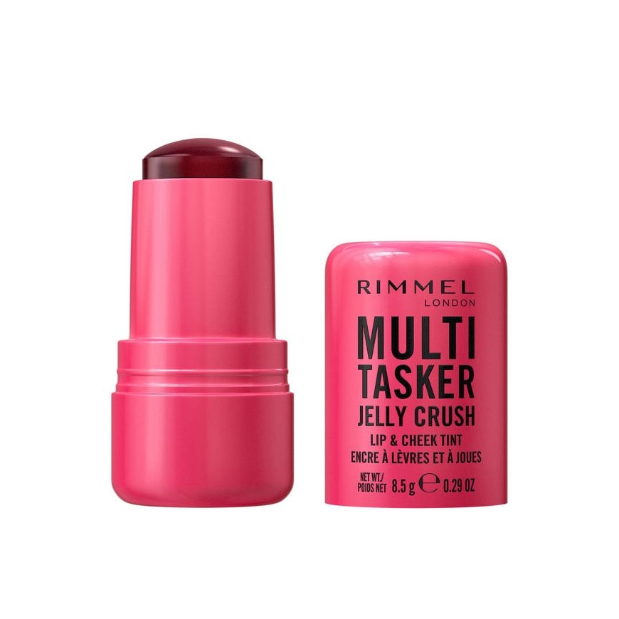 Rimmel MULTITASKER JELLY CRUSH põsepuna ja huulepulk 150-Raudona Pepper 8.5 g – 2