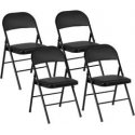 Spacetronik GILDA Black Folding Rotating Office Chair Spacetronik GILDA Black Folding Rotating Office Chair