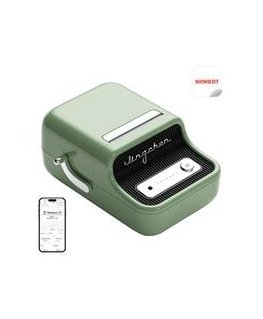 Etykėtės serija B21_PRO Niimbot 38x70 mm Raudona Juoda