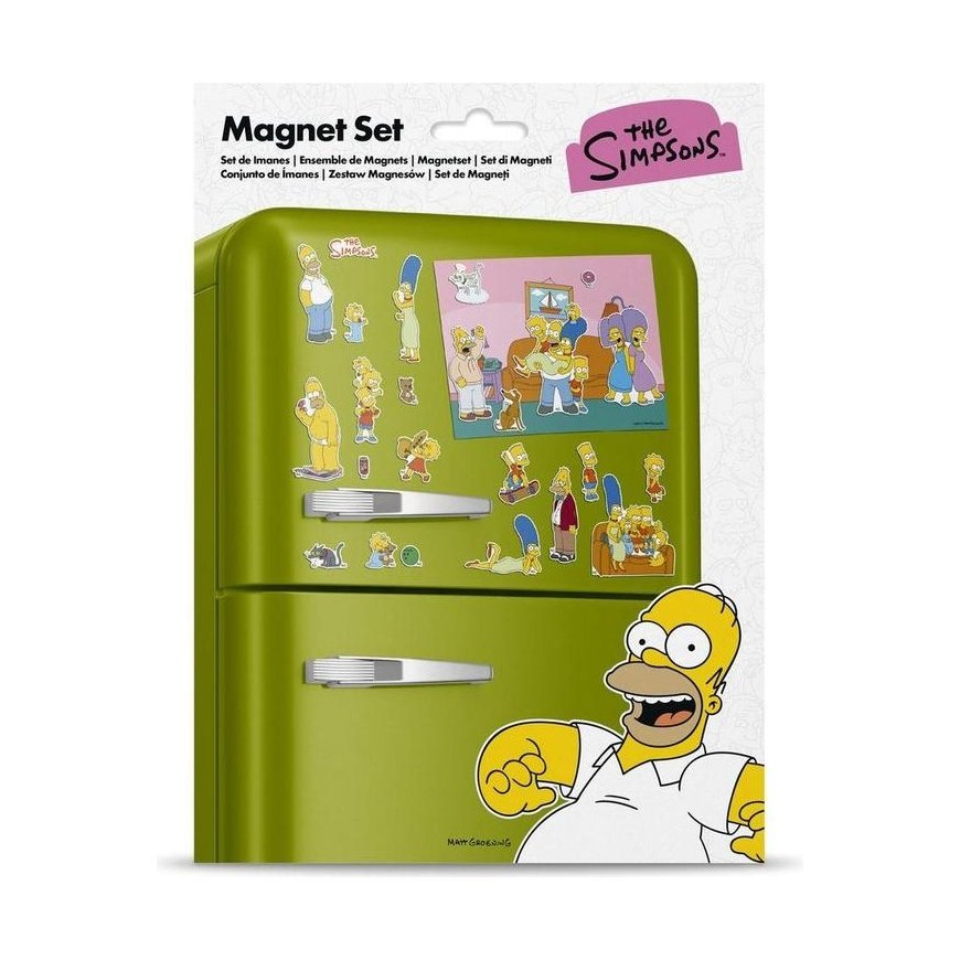 ERIK The Simpsons Die-cut magnet set