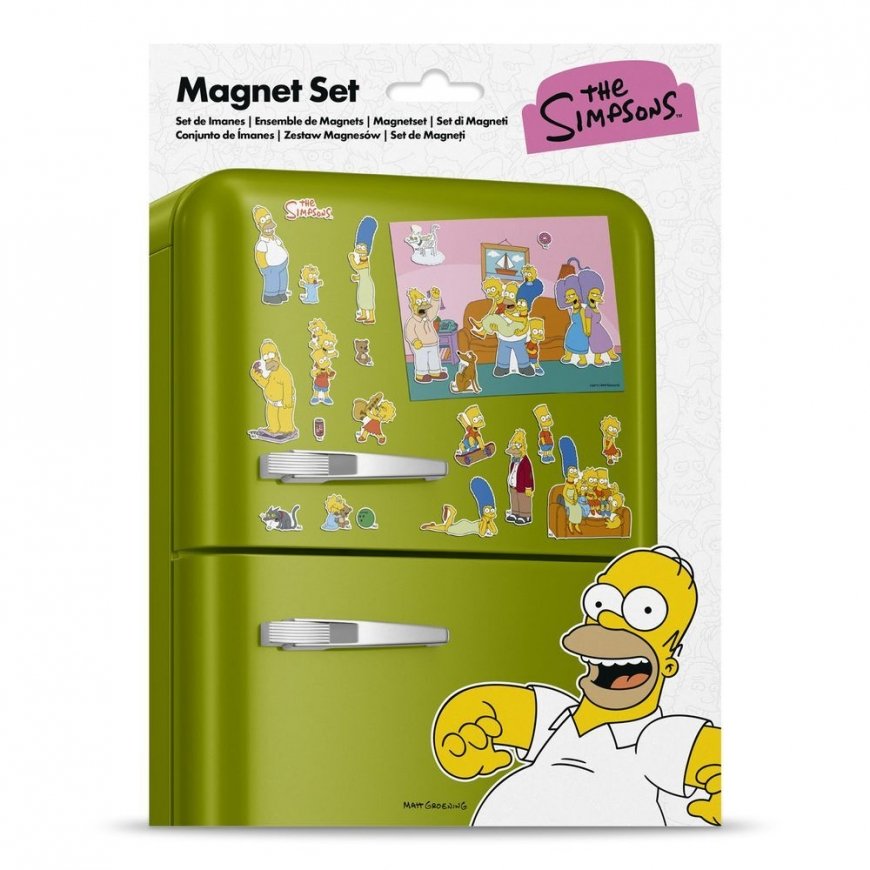 ERIK The Simpsons Die-cut magnet set – 2