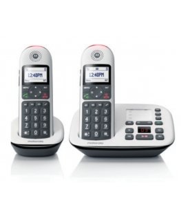 Motorola CD5011 Smart telephone Caller ID Black, White
