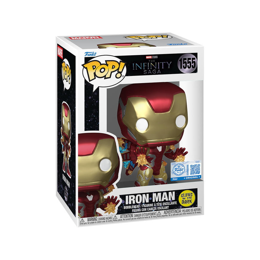 Funko POP figūrėlė Plus Marvel The Infinity Saga Iron Man Exclusive – 2