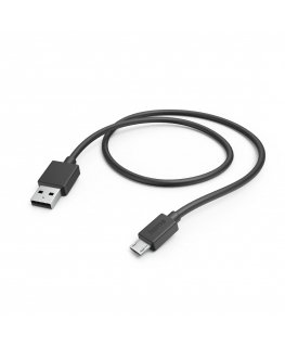 Hama 00201584 USB кабель USB 2.0 1 m Micro-USB A USB A Черный