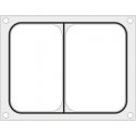 Welding machine holder for CAS CDS-01 two-part tray 227x178 mm - Hendi 805398 Welding machine holder for CAS CDS-01 two-part tray 227x178 mm - Hendi 805398