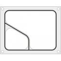 Welding machine holder for CAS CDS-01 two-part tray 227x178 mm - Hendi 805398 Welding machine holder for CAS CDS-01 two-part tray 227x178 mm - Hendi 805398