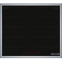 Bosch Serie 6 PXX645HC1E plīts virsmas sildelements Melns Iebūvēts 60 cm Zonas indukcijas plīts 4 zo
